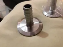 Sanitary-Fitting Tri-Clamp 51mm-Hose Homebrew 316l-Stainless-Steel SUS 12-14 304 10 8