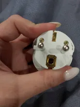 Converter-Plug Wall-Plug Travel-Adapter Euro 2-Round-Pin-Socket Universal US To 16A UK