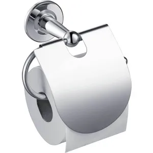 

Timo Nelson toilet paper holder with lid, Chrome (150042/00)