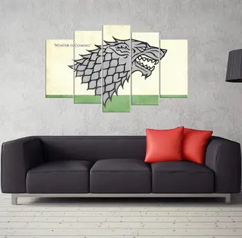 

Winter Is Coming 5 Piece Mdf Table