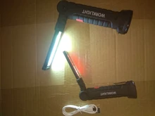 Flashlight Hanging-Hook-Lamp Working-Light Magnetic-Torch Rechargeable Outdoor Lanterna