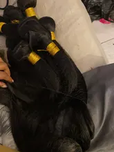 Luduna-mechones de pelo ondulado brasileño para mujer negra, extensiones de pelo ondulado 150% humano, 1/3/4 piezas, Remy