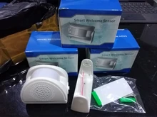 KERUI-timbre de puerta de M5 con 32 canciones, alerta de visitante, alarma antirrobo para la oficina/seguridad del hogar, Sensor de Movimiento PIR inalámbrico