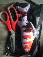 Pet Soft Plush Creative 3D Carp Fish Shape Cat Toy Gifts Catnip Fish Stuffed Pillow Doll