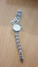 Reloj de pulsera dorado y plateado para mujer, reloj de cristal de roca, reloj de pulsera de cuarzo de lujo para mujer