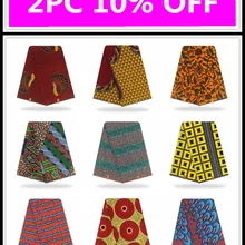 Esewing африканская восковая набивная ткань золотой узор Настоящая Африканская ткань с воском гарантированное Настоящее Анкара восковая печать хлопок для платья