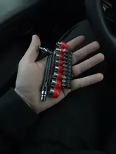 Socket-Wrench Screwdriver Bit Drill-Set Bits Utility-Tool Dual-Head L-Shaped Petpig Mini