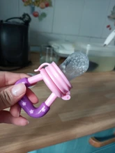 1 Uds bebé pingüino Mordedor tetina fruta alimentos Mordedor Silicona Bebe de Silicona mordedores de seguridad de morder alimentos Mordedor