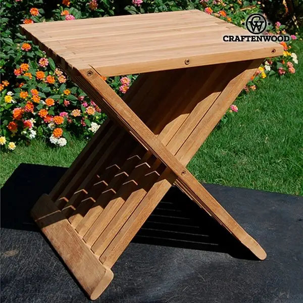 Настольный набор с 2 стульями из тика(3 шт) от Craftenwood