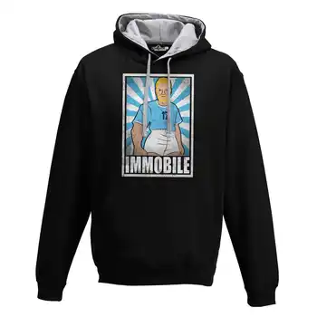 

Hood Sweatshirt Bico Football Lazio Ciro Immobile 17 Serie A Bomber Scorer S
