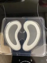 Parche ocular de microagujas para eliminación de arrugas finas, ácido hialurónico, mascarilla para ojos, ojeras, hinchazón, almohadillas para los ojos, 1 par