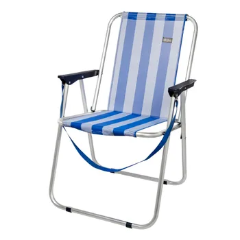 

Folding Chair sets aluminum Aktive Beach 47x54x75 cm-Blue