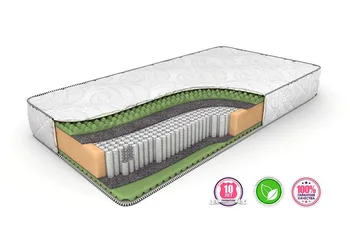 

Pocket spring mattress Comfort Massage S2000, 80х185