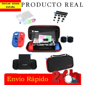 

DOBE, factory direct supply, Super game Kit, screen Protector mirror, silicone case, EVA bag for Nintendo Switc