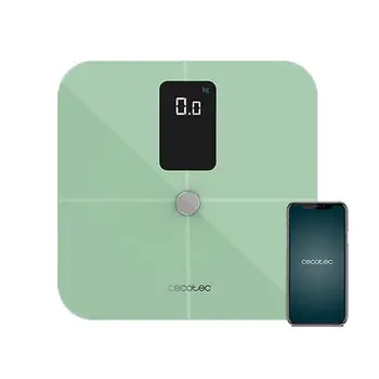 

Digital Bathroom Scales Cecotec Surface Precision 10400 Smart Healthy Vision Green