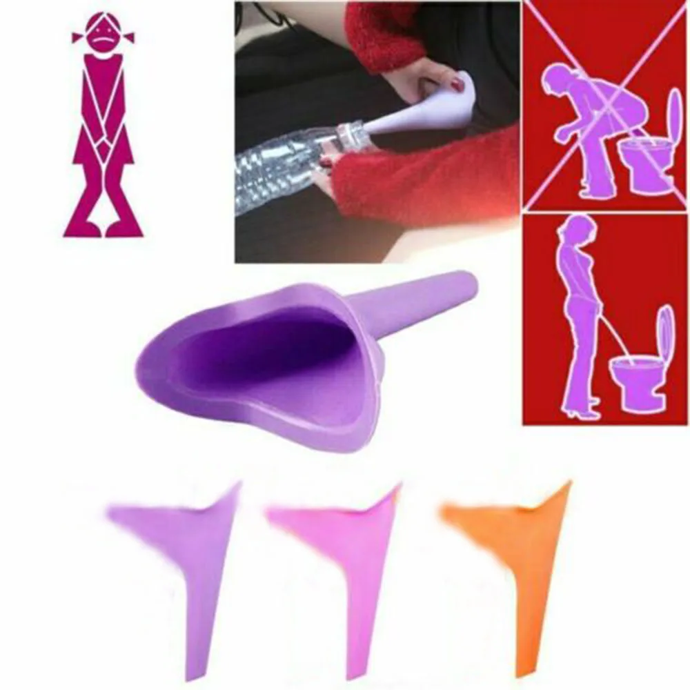 10 pcs Women Stand Up & Pee Urinal Toilet Female Soft Silicone Urination Device Tool | Обустройство дома