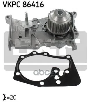 

Pump water Renault SKF item No. vkpc86416