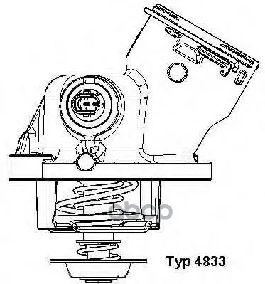 Термостат Wahler 4833100d Wahler арт. 4833100D