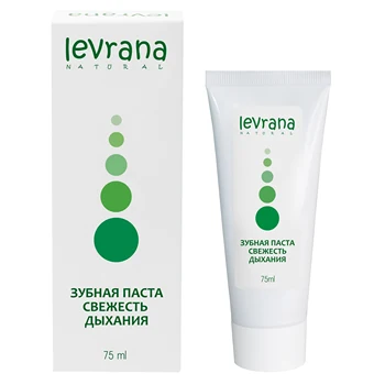 

Cosmetics, genuine cosmetics, Levrana, Леврана, toothpaste, NTP08, toothpaste "Fresh Breath", 75 ml