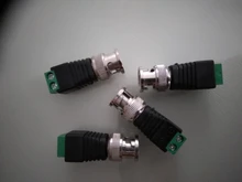 Cable Coaxial para cámara CCTV, conector BNC macho Balun de vídeo, transceptor, accesorios de vigilancia, CAT5, 2 unids/lote