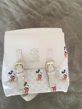 Mochila de Disney de Mickey mouse, bolso de mano