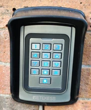 Gran oferta de teclado de Control de acceso Rfid, metálico, resistente al agua, con 1000 usuarios + 10 teclas, para sistema de Control de acceso de puerta RFID