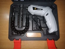 Juego de destornilladores eléctricos, diámetro máximo inalámbrico con taladro eléctrico, Material ABS, herramienta de reparación portátil