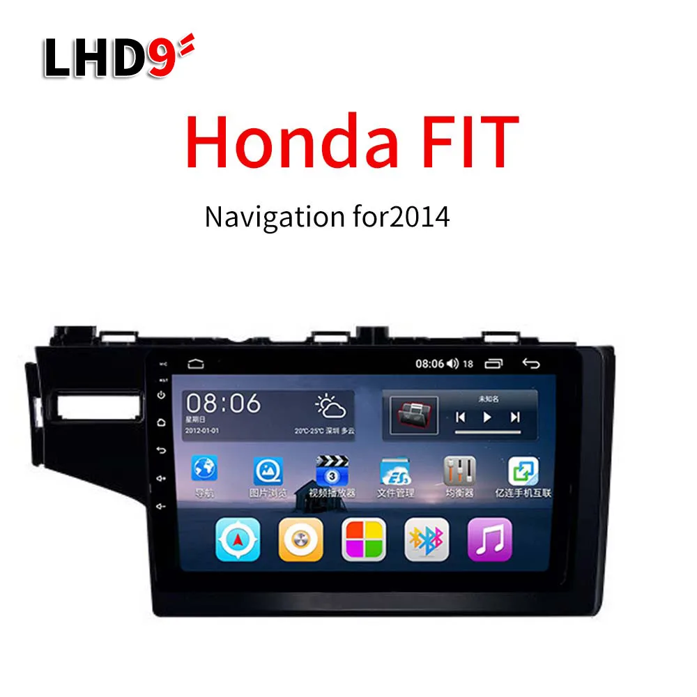 Lionet gps навигация для автомобиля Honda FIT 9 дюймов LH1013Y - Размер экрана, дюймов: 4G8core4G32G