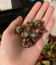 Mixed Dice Board-Game-Accessories Games Dnd-Board Polyhedral-Color 7pcs/Set for RPG