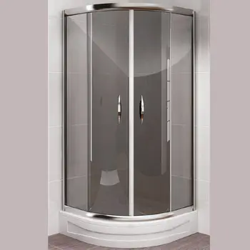 

Duşakabincim 100x100 Cm Oval Duş Teknesi Füme Temperli Cam Duşakabin + Tekne Takım