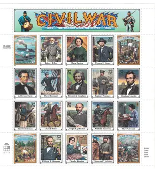 

US 1995 "civil war-war between states, 1861-1865" MNH