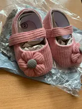 Zapatos de bebé con flores tejidas para recién nacido, primeros pasos, primavera y otoño, suela suave antideslizante, bonitos