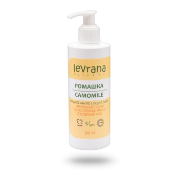 

Cosmetics, genuine cosmetics, Levrana, Леврана, Liquid soap, LS01, Liquid soap Chamomile 250 ml
