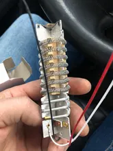 Elemento de calefacción para calentador de pistola de aire caliente, secador de pelo con pantalla digital LCD, pistola de calor