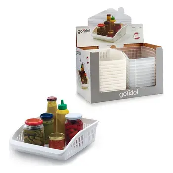 

Multi-Purpose Organiser White Plastic (26 x 8,5 x 29 cm)