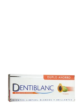 

Dentiblanc duplo 50% dto 2ª unit whitening toothpaste