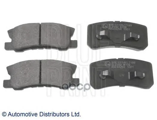 Колодки Тормозные Peugeot 4007/Mitsubishi Pajero Iii/Outlander 06 Задние Blue Print Adc44259 Blue Print арт. ADC44259