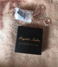 2 pares de 4 pestañas naturales magnéticas, pestaña reutilizable, pestañas postizas, rizador de pestañas quantum, fácil de llevar y transportar