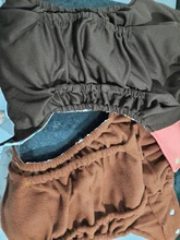 Elinfant-pañal de tela de malla de café transpirable, impermeable, reutilizable, pañal de tela para bebé