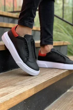 

Chekich CH092 GBT Men Shoes BLACK/RED 418197335
