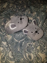 Bebé zapatillas de niños niñas suela suave antideslizantes no cuna casa Zapatos de botines de invierno abrigados en primer lugar los caminantes