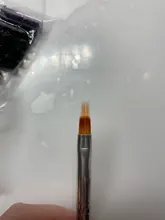 BORN PRETTY-pluma para pintar gradiente, pincel para uñas, asa negra de madera, herramienta para Gel UV DE MANICURA