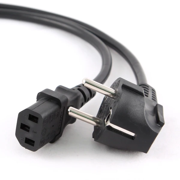 кабель с вилкой rubber 3x2,5 3м. кабель питания iec c15 - schuko. кабель питания iec c5 (3-pin) - евровилка. кабель питания cablexpert pc-186, 1. кабель питания iec320-c14/c13 1,8м.