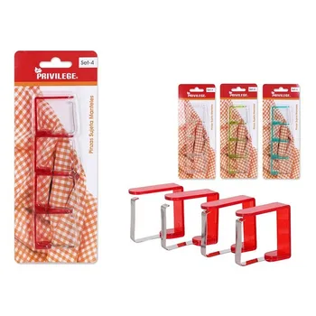 

Tablecloth Clip Privilege (4 uds)