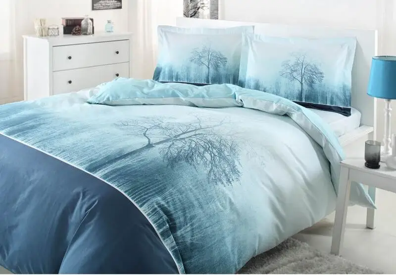 Оздилек двойной личности пододеяльник набор джунглей воды зеленый | Дом и сад