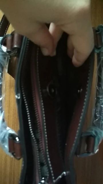 Genuine Leather Crossbody Shoulder Bag photo review