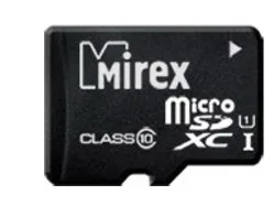 

Memory card 128GB mirex microSDXC class 10 UHS-I (SD adapter)