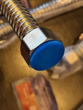 304 tubo corrugado de acero inoxidable de alta presión explosión-a prueba de agua de manguera de entrada inodoro para lavabo conexión tubo de salida
