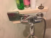 Shower-Head Bathroom Pressurized Water-Saving Chrome-Plated ABS with YT5108-A