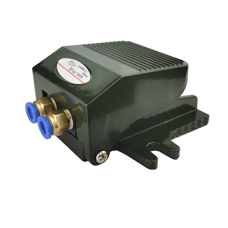 FV-02 Aluminum Alloy 1/4"BSP Threaded Air Pneumatic Pedal Valve pneumatic pedal valve Foot Switch 2 Way 2 Position